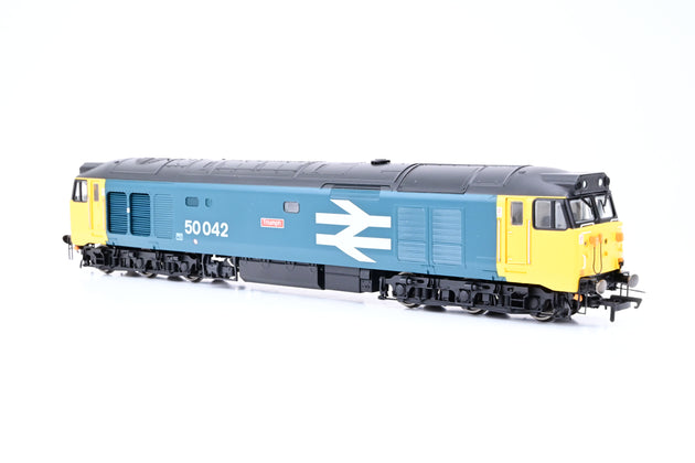 Hornby OO Gauge R30154 BR Class 50, Co-Co No.50042 'Triumph' - DCC Sound, Boxed