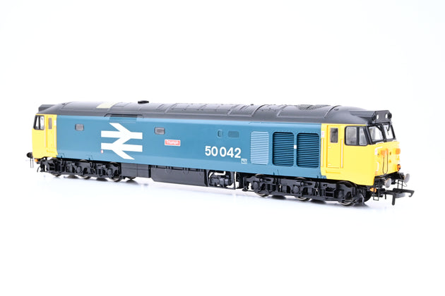 Hornby OO Gauge R30154 BR Class 50, Co-Co No.50042 'Triumph' - DCC Sound, Boxed