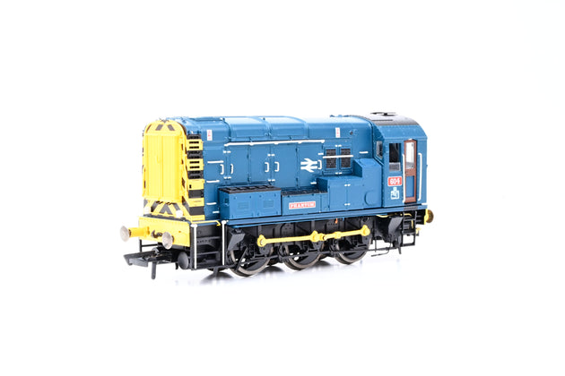 Hornby OO Gauge R30115 BR Blue Class 08 No.604 'Phantom' - DCC Sound, Boxed