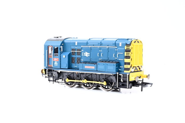 Hornby OO Gauge R30115 BR Blue Class 08 No.604 'Phantom' - DCC Sound, Boxed
