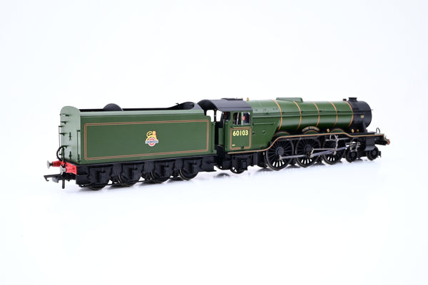 Hornby OO Gauge R3991SS BR A3 Class No.60103 'Flying Scotsman' - DCC Sound, Steam Generator, Boxed