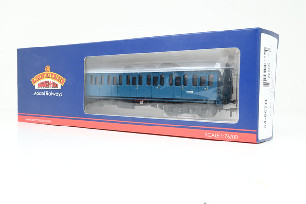 Bachmann OO Gauge 34-607B 57ft MK1 Suburban Coach 2nd Class BR Blue No.E46098 - Boxed