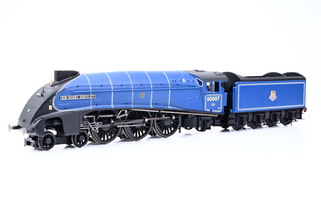 Hornby OO Gauge R30266 Dublo Diecast BR Express Blue Early Emblem 4-6-2 Class A4 No. 60007 'Sir Nigel Gresley' - Boxed