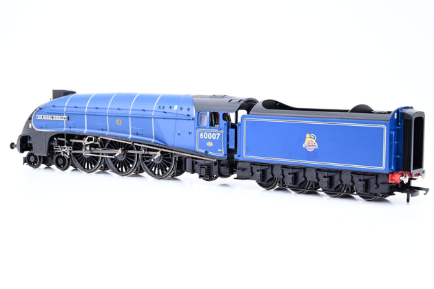 Hornby OO Gauge R30266 Dublo Diecast BR Express Blue Early Emblem 4-6-2 Class A4 No. 60007 'Sir Nigel Gresley' - Boxed