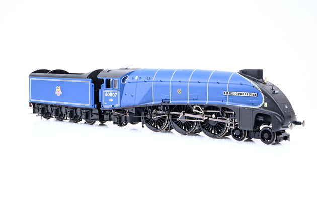 Hornby OO Gauge R30266 Dublo Diecast BR Express Blue Early Emblem 4-6-2 Class A4 No. 60007 'Sir Nigel Gresley' - Boxed