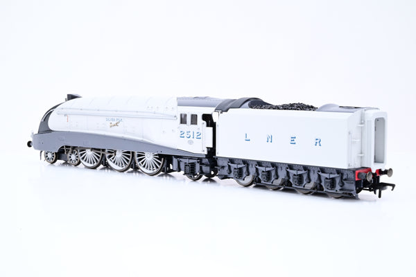 Dapol OO Gauge Black Label LNER Silver Class A4 No.2512 'Silver Fox' - DCC Sound, Boxed