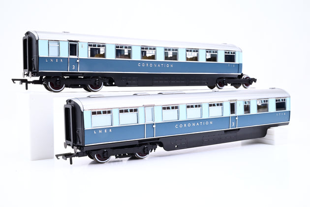 LNER OO Gauge Coronation 9 Car Set - Boxed