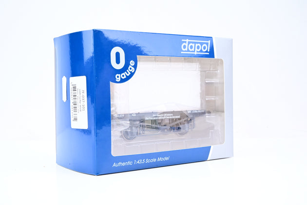 Dapol O Gauge 7F-037-101 GWR Grey Non-vacuum Conflat Wagon No.36508 - Boxed