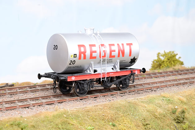 Dapol O Gauge 7F-062-005 Regent Silver Class A Anchor Mounted Tank Wagon No.20 - Boxed