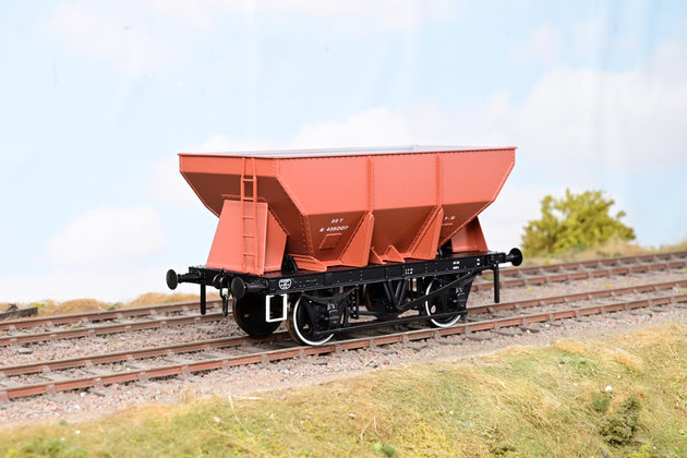 Dapol O Gauge 7F-033-001 BR Bauxite 24T Steel Hopper Wagon No.B435007 - Boxed