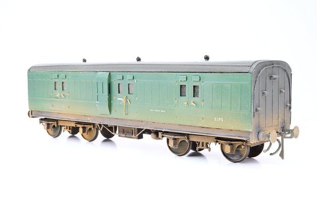 Kit Built O Gauge Southern Green Non-Corridor Bogie Brake Coach No.S29S - Unboxed