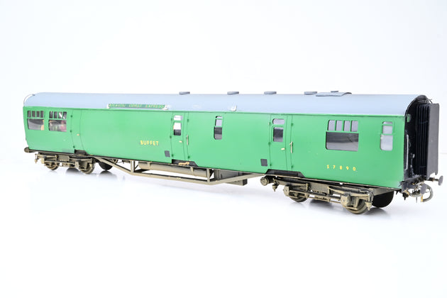 Kit Built O Gauge BR (SR) Green Mk1 Buffet Car No.S7890 - Unboxed