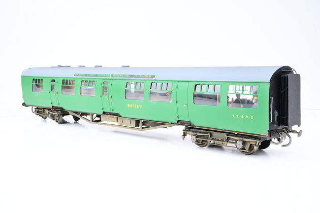 Kit Built O Gauge BR (SR) Green Mk1 Buffet Car No.S7890 - Unboxed