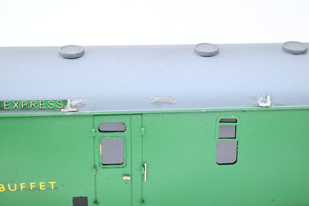 Kit Built O Gauge BR (SR) Green Mk1 Buffet Car No.S7890 - Unboxed