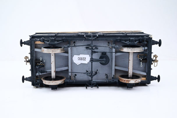 Kit Built Gauge 1 10mm GWR Dark Grey 8T Cattle Wagon No.26439 - Unboxed