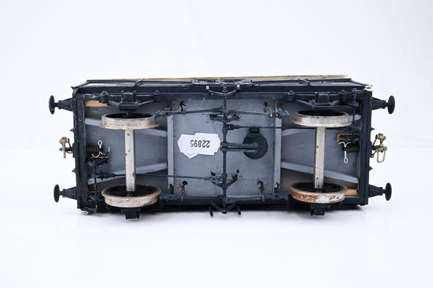 Kit Built Gauge 1 10mm GWR Dark Grey 8T Cattle Wagon No.26439 - Unboxed