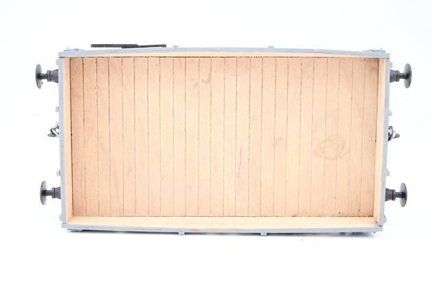 Kit Built Gauge 1 10mm LMS Grey 8T 3-Plank Open Wagon No.23406 - Unboxed