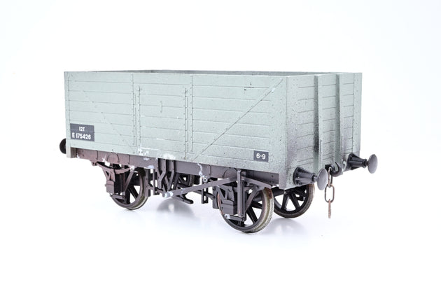 Northern Fine Scale Gauge 1 10mm BR Grey 7-Plank Side & End Door Wagon No.E175426 - Boxed