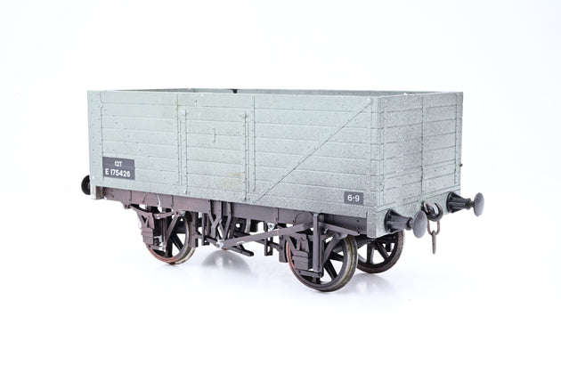 Northern Fine Scale Gauge 1 10mm BR Grey 7-Plank Side & End Door Wagon No.E175426 - Boxed