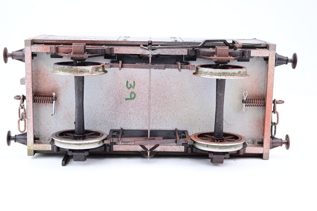 Northern Fine Scale Gauge 1 10mm BR Grey 12T 7-Plank Side & End Door Wagon No.M162406 - Boxed