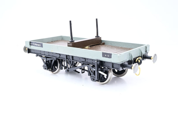 Kit Built Gauge 1 10mm BR Grey 1-Plank Wagon No.E188603 - Boxed