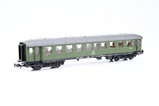 Roco N Gauge 02274A DB Green 2nd Class Express Coach No.50-80-28-11387-8 - Boxed