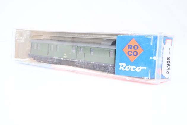 Roco N Gauge 02277A DB Green Baggage Car No.50 80 92-11265-7 - Boxed