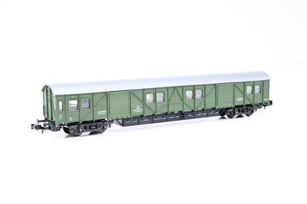 Roco N Gauge 02371A DB Green Type MD Equipment Trolley No.5606 - Boxed