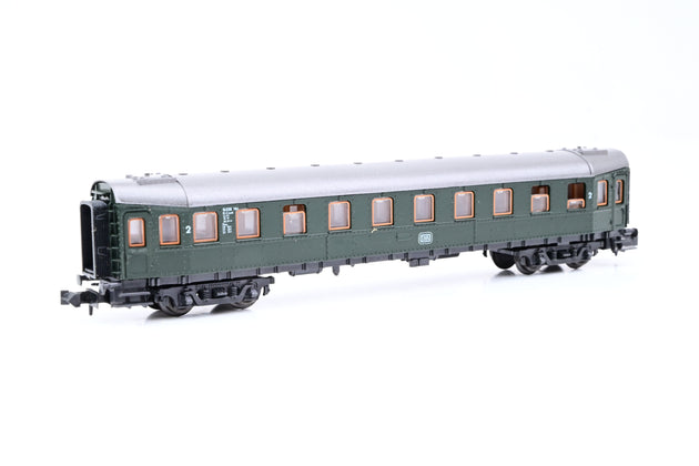 Roco N Gauge 2256 DB Green 2nd Class Passenger Coach No.16036 - Boxed