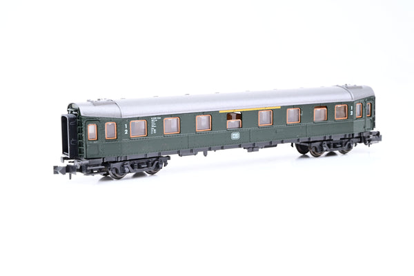 Roco N Gauge 2258 DB Green 1st/2nd Class Passenger Coach No.11229 - Boxed