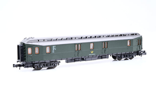 Roco N Gauge 2260 Deutsche Bundespost Mail Car No.3947 - Boxed