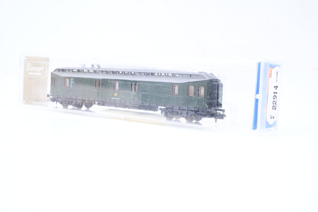 Roco N Gauge 2260 Deutsche Bundespost Mail Car No.3947 - Boxed