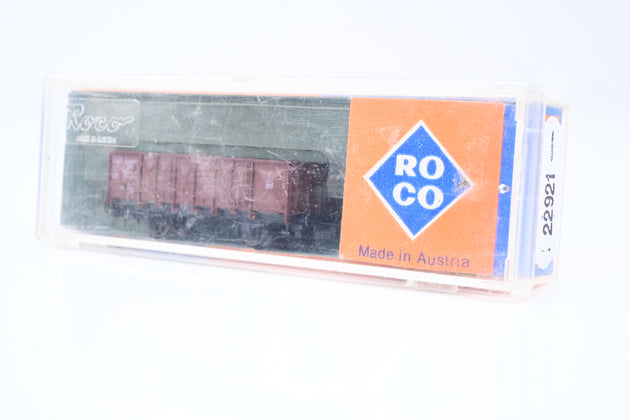 Roco N Gauge 2310 DB Bauxite 2-axle Open Goods Wagon No.824 949 - Boxed