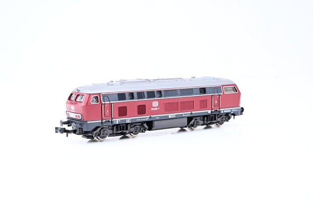 Roco N Gauge 2150A DB Crimson Red Class BR215 Diesel Locomotive No.215 083-7 - Boxed