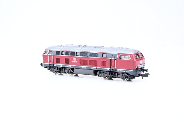 Roco N Gauge 2150A DB Crimson Red Class BR215 Diesel Locomotive No.215 083-7 - Boxed
