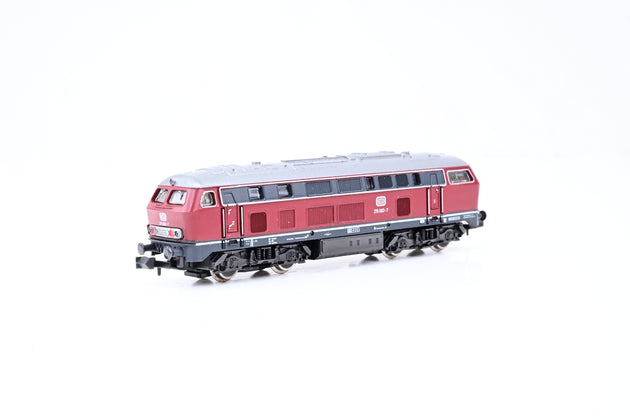 Roco N Gauge 2150A DB Crimson Red Class BR215 Diesel Locomotive No.215 083-7 - Boxed
