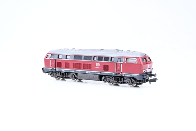 Roco N Gauge 2150A DB Crimson Red Class BR215 Diesel Locomotive No.215 083-7 - Boxed
