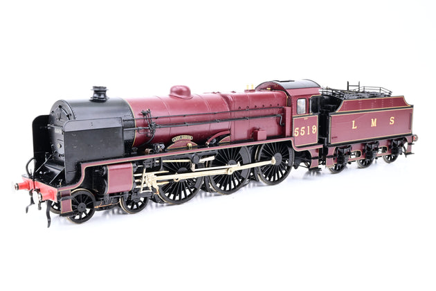 Lee Marsh O Gauge LMS Crimson Patriot Class 5XP No.5519 'Lady Godiva' - DCC Sound, Boxed