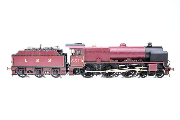 Lee Marsh O Gauge LMS Crimson Patriot Class 5XP No.5519 'Lady Godiva' - DCC Sound, Boxed