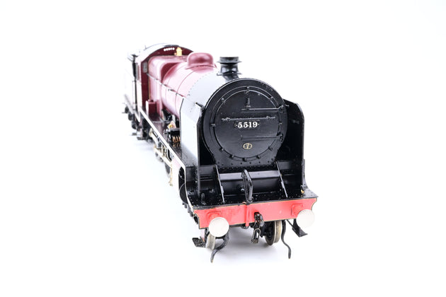 Lee Marsh O Gauge LMS Crimson Patriot Class 5XP No.5519 'Lady Godiva' - DCC Sound, Boxed