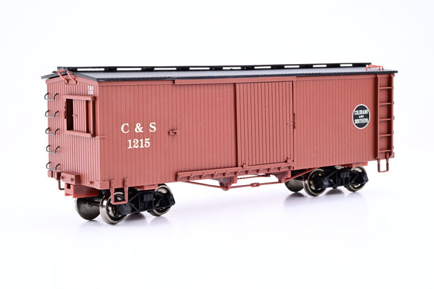 Spectrum On30 27023 'Colorado & Southern' Brown Box Car No.1215 - Boxed