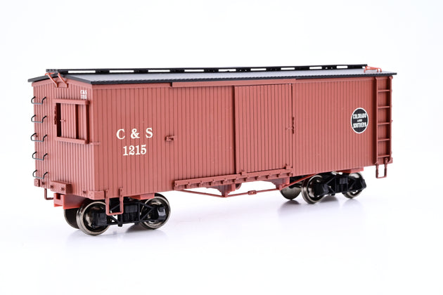Spectrum On30 27023 'Colorado & Southern' Brown Box Car No.1215 - Boxed