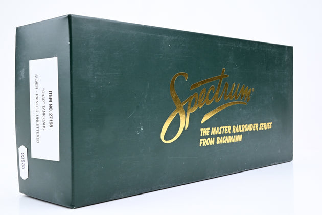Spectrum On30 27198 Tank Car Silver - Painted, Unlettered - Boxed
