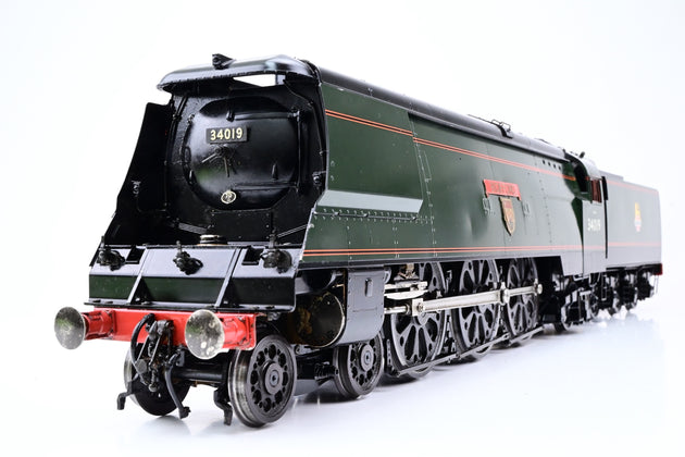 Aster Gauge 1 Live Steam (1:32 Scale) BR Green West Country Class No.34019 'Bideford'