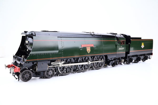 Aster Gauge 1 Live Steam (1:32 Scale) BR Green West Country Class No.34019 'Bideford'