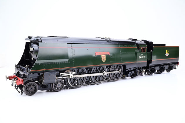 Aster Gauge 1 Live Steam (1:32 Scale) BR Green West Country Class No.34019 'Bideford'