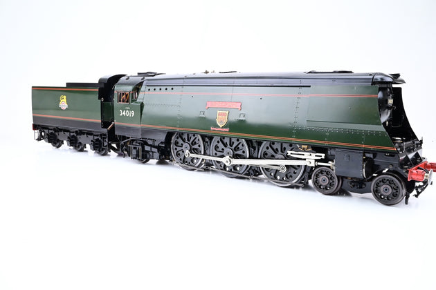 Aster Gauge 1 Live Steam (1:32 Scale) BR Green West Country Class No.34019 'Bideford'