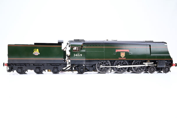 Aster Gauge 1 Live Steam (1:32 Scale) BR Green West Country Class No.34019 'Bideford'