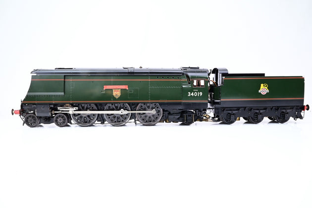 Aster Gauge 1 Live Steam (1:32 Scale) BR Green West Country Class No.34019 'Bideford'