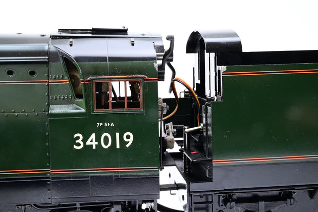 Aster Gauge 1 Live Steam (1:32 Scale) BR Green West Country Class No.34019 'Bideford'